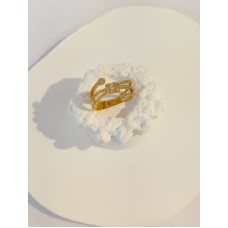 Δαχτυλίδι Χρυσό 14K - Γυναικείο, με Ζιργκόν (RI551)